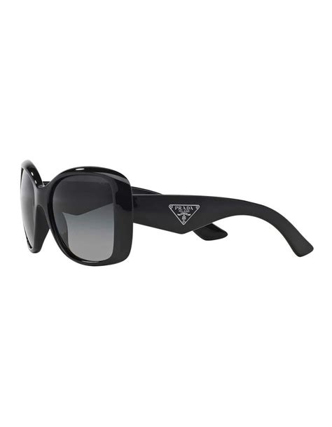 prada pr 32ps black|Prada PR 32PS Heritage 57 Polar Grey & Black Polarized .